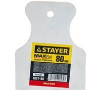 шпатель резиновый 80мм белый Stayer