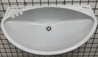 Умывальник пластик. полукруглый