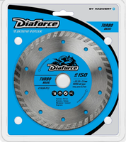 Диск алмазный 150*22,23*7,5*2,2мм DIAFORCE TURBO BASIC сухой рез 511150