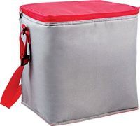 Термосумка 15л серый/красный