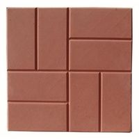 Плитка тротуар"8 кирпичей" 400*400*40  красная