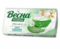 Т/М Весна 90г Ассорти Алоэ и овсяное молочко