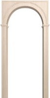 Арка Палермо ПВХ 700*190*1800 со сводорасширителем ясень белый