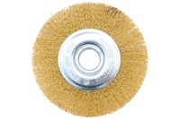 Щетка д/МШУ 125мм плоская латун. витая TOOLBERG