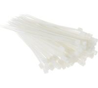 Хомут нейлон 2,5*100 белый. 100шт.