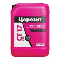 Грунтовка глубокого проникновения CEREZIT CT 17 Pro 10л морозостойкая