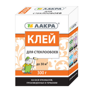Клей обойный лакра для стеклообоев 300г
