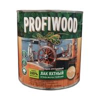 Лак яхтный полумат EMPILS PROFIWOOD атмосферост. 2,4 кг