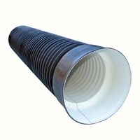 Труба канализ. двухслойная гофрир. 250/216 с раструбом 6м