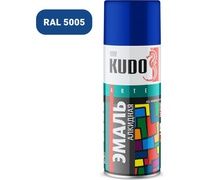 Эмаль аэр. КУДО 520 мл. синяя