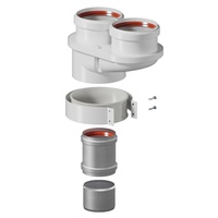 Адаптер моноблочный OKSELER для перехода на двухтрубную систему 80/80