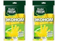перчатки латексные Master Fresh Эконом