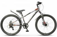 ВелоКОМПлект СТЕЛС 24" Turbo-400 MD ( 12", серый/красный)