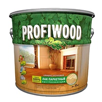 Лак паркетный глянцевый EMPILS PROFIWOOD алкидно-уретановый 2,4 кг
