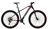 Велосипед 29" HOGGER POINTER MD 21",рама сталь,7-скор.,черно-оранжевый