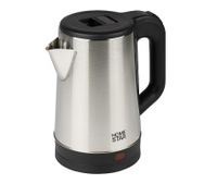 Чайник HOMESTAR HS-1041 (1,8 л) стальной, черный