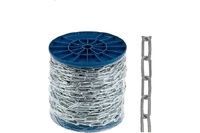 Цепь ст.длиннозвен. 4мм цинк (38м)