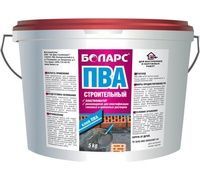 Клей ПВА строительный пластификатор Боларс 1 кг.