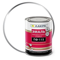 Эмаль ПФ-115 (Лакра) 1,9 кг. белая
