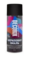 Эмаль-аэрозоль Decorix черная глянцевая 520мл