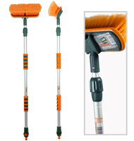 Щетка для мытья телескоп. ручка 165см CITY UP с клапаном