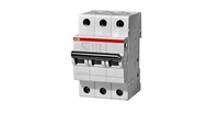 Выключатель автоматический модульный 3 п С 16А 6кА SH203 C 16 ABB