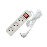 Удлинитель 3*3м с заз.10А с выкл. Союз 481S-7303