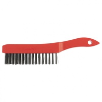 щетка по металлу 6-ти рядная пластм ручка Matrix 74816