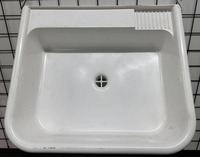 Умывальник пластик. квадратный