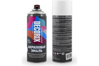 Эмаль-аэрозоль Decorix белая глянцевая 210мл
