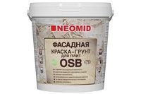 Краска-грунт фасадная для плит ОСБ 3в1 Неомид 7кг