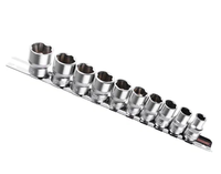 Набор торцевых головок3/8" (8-19мм) 10шт Stels