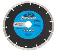 Диск алмазный 180*22,23*7,5*2.2мм DIAFORCE SEGMENT BASIC сухой рез 510180