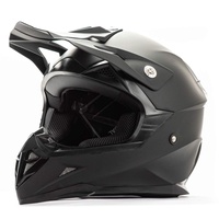 Шлем мото кроссовый HIZER 615 №2 (L) matt black