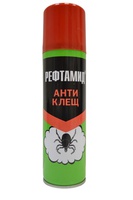 Аэрозоль от комаров Рефтамид  "Антиклещ" 145мл