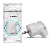 Вилка электрическая с/з угловая 16 А 250 В еврослот