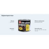 Эмаль ПФ- 266 ULTRA LINES 1.8 кг. желто-коричневая