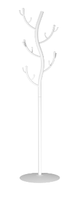 Вешалка напольная металл. Дерево белая ВНП 211 Б