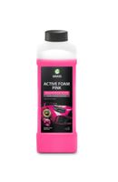 Автошампунь для бесконтактной мойки GRASS Active Foam Pink (эффект снежных хлопьев+розовая пена) 1кг