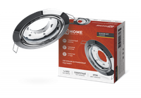 светильник точечный GX53R-RT-C встраиваем. поворотный хром INHOME