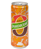 Квас ОЧАКОВО фильтрованный пастеризованный ж/б 0.33л