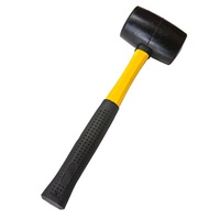 Киянка резиновая,стеклопластиковая ручка 450гр 45343М