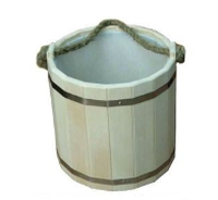 Ведро 10л с пластмассовой вставкой ВП-10 (Муром