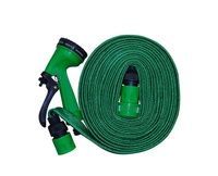 Шланг для полива 10м раст. 1/2" HL157 +пистолет,соединитель 2 шт