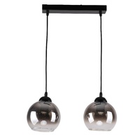 Люстра подвес 10248/2BK SM+CL