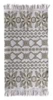 Коврик хлопковый Kilim Usak 60х90см коричнево-бежевый UK1679