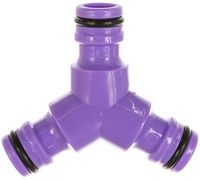 Тройник штуцерный пласт. Palisad 66468