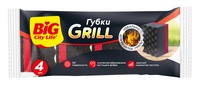 Губка/пос Big City 5шт Grill