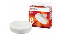 Лампа светодиодная LED-GX53-VC 8Вт таблетка GX53 760лм 230В IN HOME