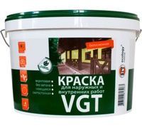 Краска ВД-АК-1180 для нар/вн.работ моющаяся 7 кг белоснежная ВГТ